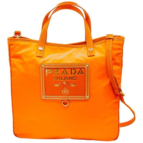 prada beach bag orange|prada beach bag for sale.